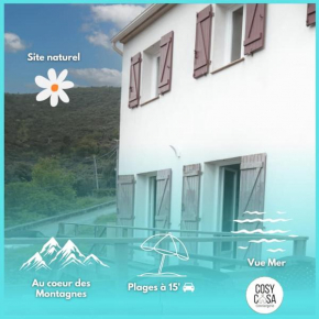 Villa 100m2, paisible, vue mer